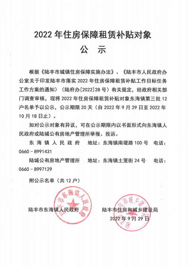 2022年度保障房租賃補貼對象公示（東海12戶）.png